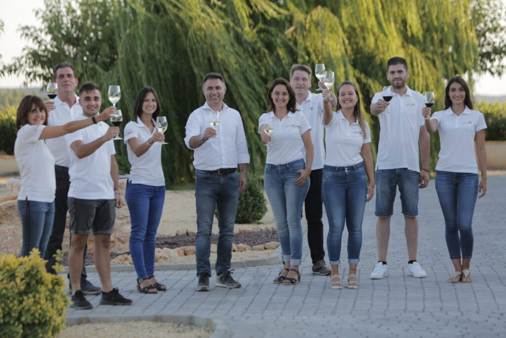 Fotografía del equipo humano de fidel gala